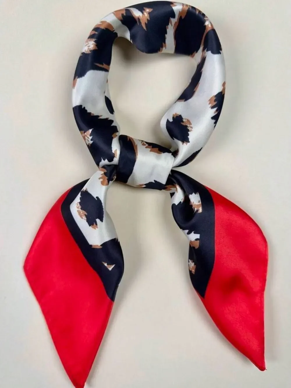 Leopard Print Scarf S157